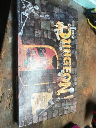The Dungeon Board Game Tsr 1989 Vintage Complete