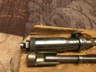 Vintage Brown Sharpe No.  266 Inside Micrometer Collectible Machinist Tools USA 3