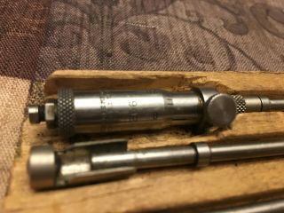 Vintage Brown Sharpe No.  266 Inside Micrometer Collectible Machinist Tools USA 4