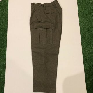 Vintage Oberrh Kleiderw Wool Pants Size 34 X 31 Made In Germany War Cargo Pants