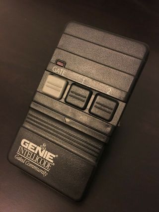 Vintage Genie Intellicode Gated Community Gct - 3 Garage Door 3 - Button Remote