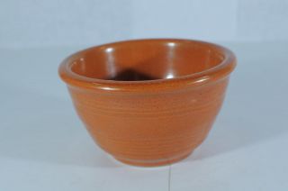 Vtg Pacific Pottery Bowl Hostess Ware Apache Red (orange) 2 - 3/8 " 206