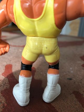Vintage Hasbro Titan Sports WWF WWE Curt Hennig Figure 1991 4