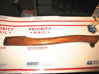 Vintage Very Good Quality Unknown Maker Hickory Hatchet Handle 18 "