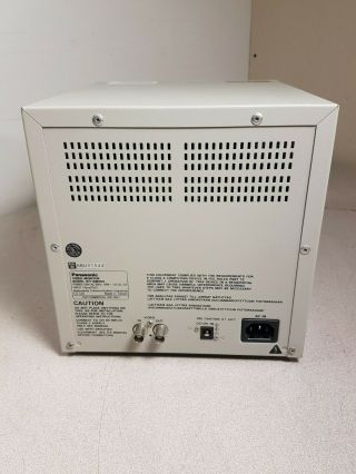 Vintage 1995 Panasonic WV - BM900 Monochrome Security System Monitor 3