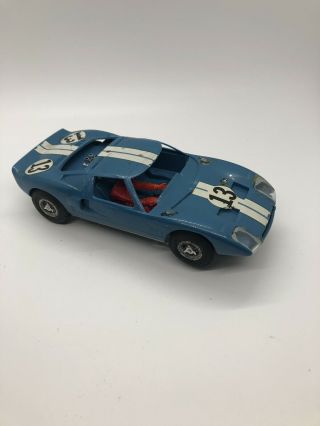 Vintage Cox 1/32 Scale Ford Gt Slot Car Racer To Restore