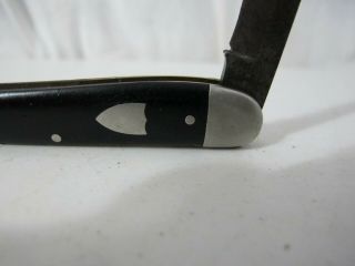 Vtg.  Schrade Cut Co.  Walden NY 2 Blade Pocket Knife 4