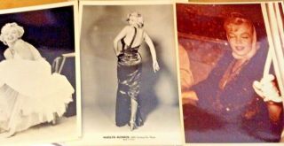 Marilyn Monroe Vintage Dblwt Photographs