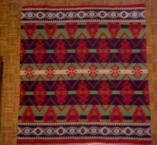 Vintage Cotton Indian Design Camp Blanket 2