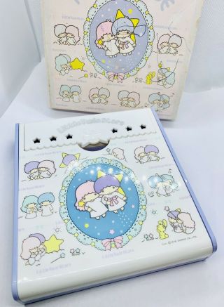 Vintage Sanrio Little Twin Stars 1976 Memo Holder With Papers And Box