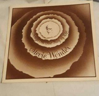Stevie Wonder Songs In The Key Of Life 1976 Vintage Inside Booklet Only