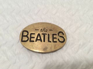 The Beatles Vintage Solid Brass Belt Buckle