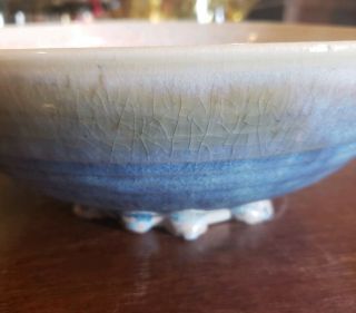 Vintage Studio Pottery Ceramic Bowl Signed 3