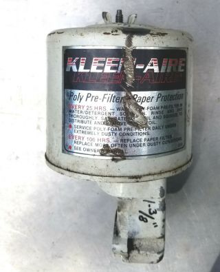 Vintage Tecumseh Engine Air Cleaner Filter Kit Kleen - Aire
