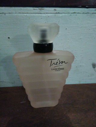 Vintage Tresor By Lancome For Women 3.  4oz Perfumed Dry Oil Spray 96 Full France