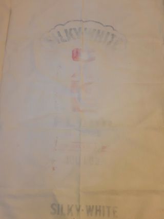 Vintage - Agriculture - General Mills - Silky White Cake - Feed - Flour - Sack
