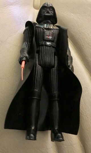 Vintage 1977 Star Wars Action Figure Darth Vader Loose