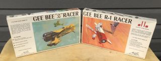 Vintage Williams Bros 1:32 Gee Bee Z & R - 1 Racer Plastic Aircraft Model Kit
