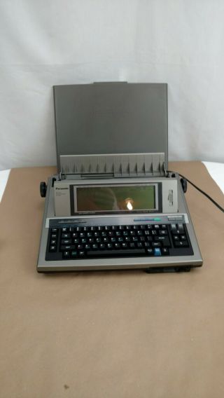 Vintage Panasonic Kx - W1000 Personal Word Processor And.