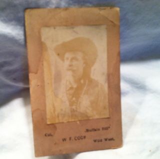 BUFFALO BILL WILLIAM CODY Wild West VINTAGE photograph 1800’s? 2