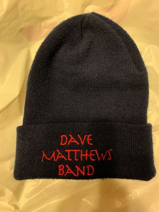 Vintage 90s Dave Matthews Band Dmb Winter Beanie