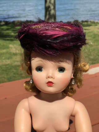 Lovely Feather Hat for Madame Alexander Cissy,  Revlon or Other 20” Doll 2