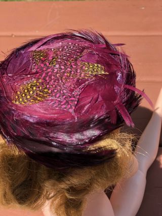 Lovely Feather Hat for Madame Alexander Cissy,  Revlon or Other 20” Doll 5