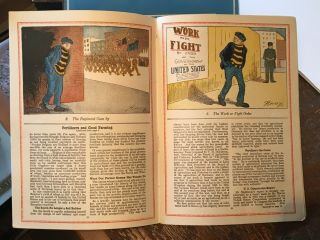 Vintage Rare 1919 Armour ' s Farmer ' s Almanac - Color 52 Page - Cond. 3