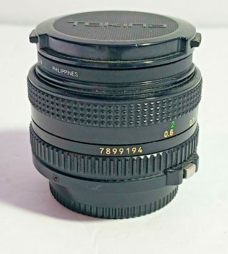 Canon FD 50mm 1:1.  8 F/1.  8 SLR 35mm Camera Lens Vintage Photography 5