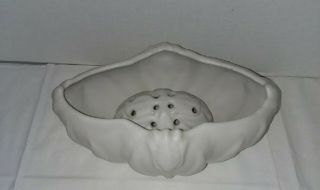 Vintage Van Briggle Tulip Bowl With Matching Frog (price Change)