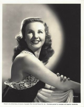 Vintage Deanna Durbin Portrait By Ray Jones - Vibrant In 1944