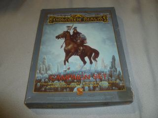 Advanced Dungeons & Dragons Forgotten Realms Campaign Set 1031 Vintage 1987 Tsr