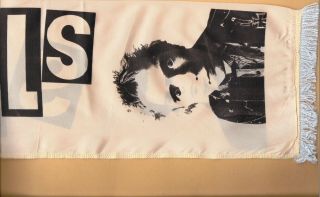 Sex Pistols Sid Vicious Johnny Rotten Punk vintage 1980s CONCERT SCARF 5