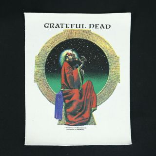 Vintage Grateful Dead Cloth Back Patch Blues For Allah 1988 Razamataz