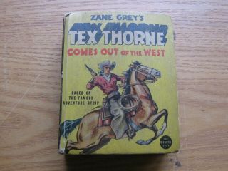 Vintage 1937 Big Little Book Zane Grey 