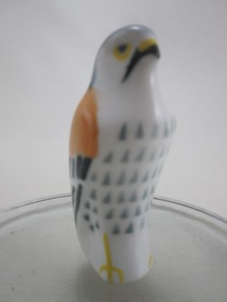 Vintage Sargadelos Spain Spanish Porcelain Pottery Bird Figurine Falcon 3.  25 