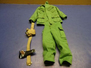 Gi Joe // Vintage // Action Soldier // Marine Green Beret / Outfit / Belt /