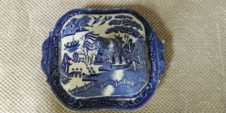 Vintage Ridgeway China - Blue Willow Pattern -