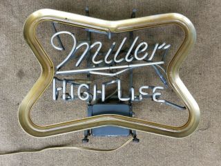 Miller High Life Vintage Neon Sign Miller Beer