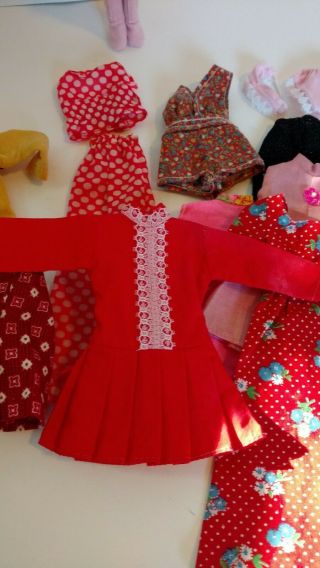 VINTAGE BARBIE 1960’s FRANCIE DOLL AND OUTFITS CLOTHES SHOES 6