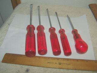Vintage Swiss Made P - B Chrome vanadium magnetic screwdrivers 4