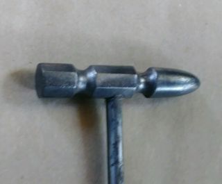 Vintage Unusual Ball Peen Hammer Small Jeweler Gunsmith Machinist All Metal