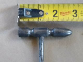 Vintage unusual Ball Peen Hammer small Jeweler Gunsmith Machinist all metal 4