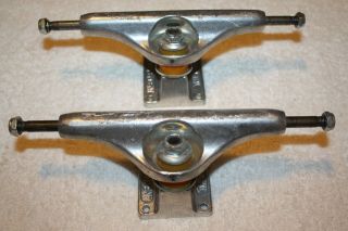 Vintage Independent Skateboard Trucks 169mm Silver Raw Stage 11 One Pair (2 Truc