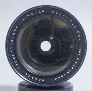 Exc3,  Vintage Asahi PENTAX M42 Screw Mount Lens - Takumar 28mm f3.  5 from JP 2