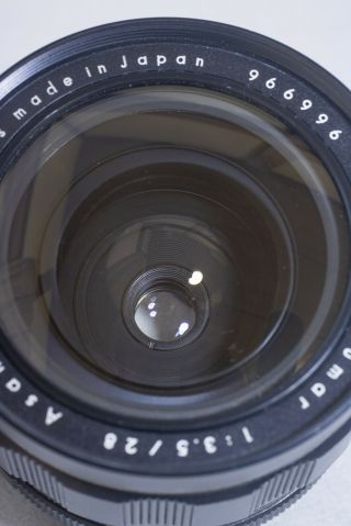 Exc3,  Vintage Asahi PENTAX M42 Screw Mount Lens - Takumar 28mm f3.  5 from JP 4