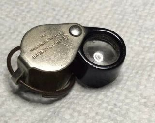 Vintage Bausch & Lomb 14x Hastings Triplet Jeweler’s Loupe