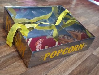 Vintage Circus Popcorn Tray/carrier Usherette Vendor Cinema? Stainless