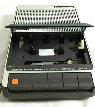 Vintage Panasonic SlimLine RQ - 2736 Portable Cassette Tape Recorder/Player w/AC 4