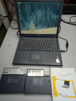Vintage 90s Pentium 2 Hp Omnibook 4100 Laptop Windows Me Installed